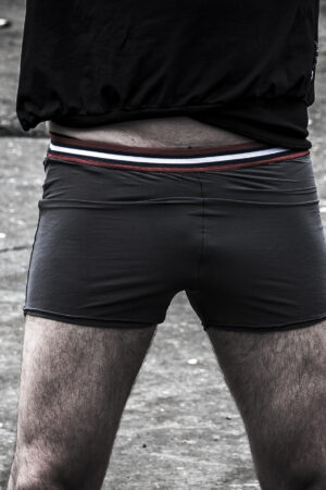 Shorts Kurz Grau