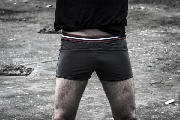 Shorts Kurz Grau